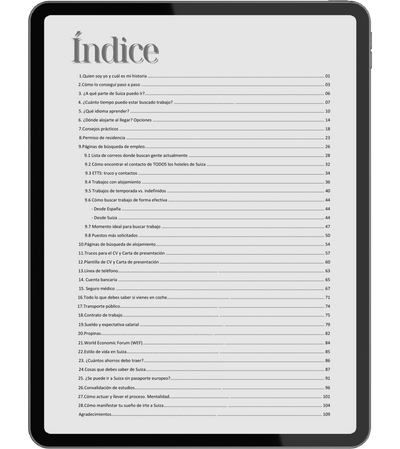 Guía completa para emigrar a Suiza
